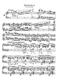 Ballade I - Franz Liszt